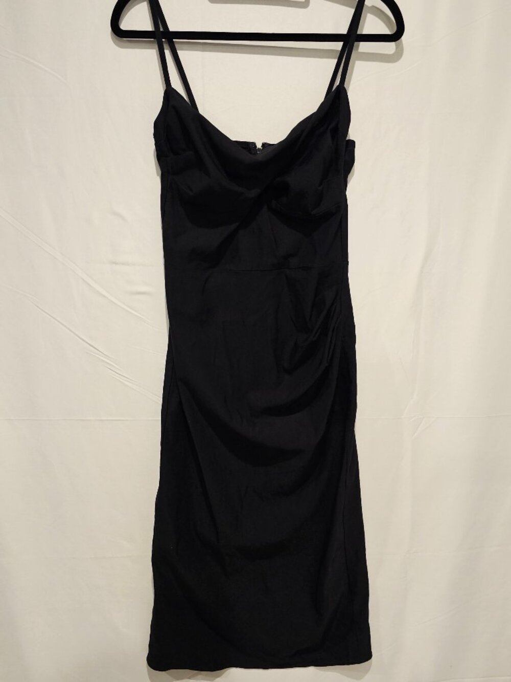 Stop Staring Women's XL Midi Pencil Dress Spaghetti Strap Pinup Retro Style